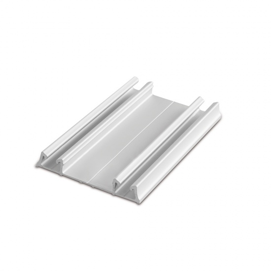 Bottom Track PRO For Sliding Wardrobe Doors Aluminium